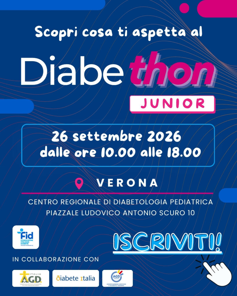 Diabethon Junior 2026 Fondazione Italiana Diabete
